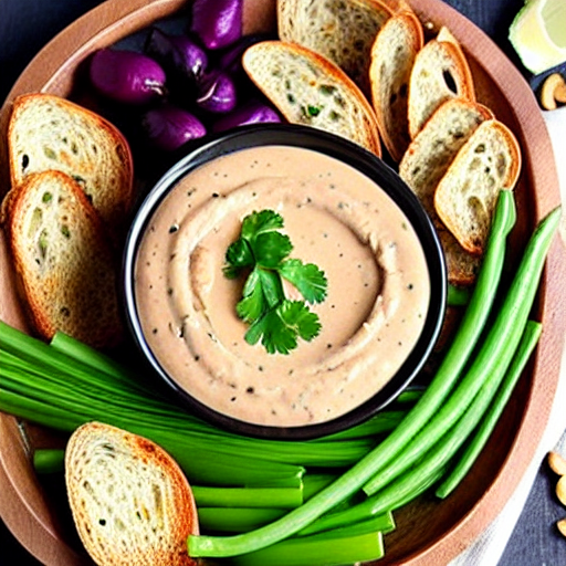 Vegan Roasted Garlic Dip