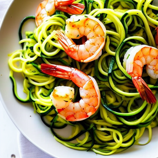 Shrimp Scampi Zoodles