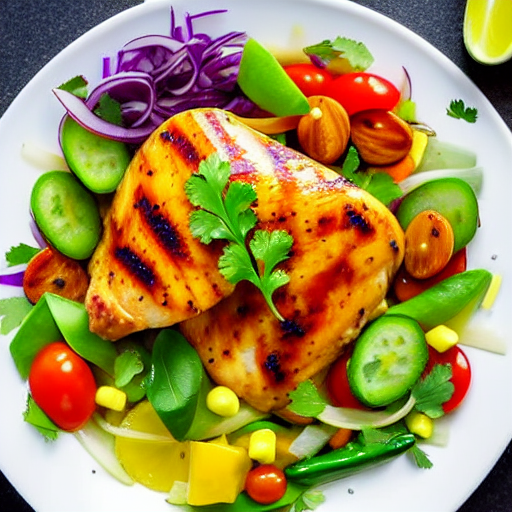 Ensalada de Pollo al Limón
