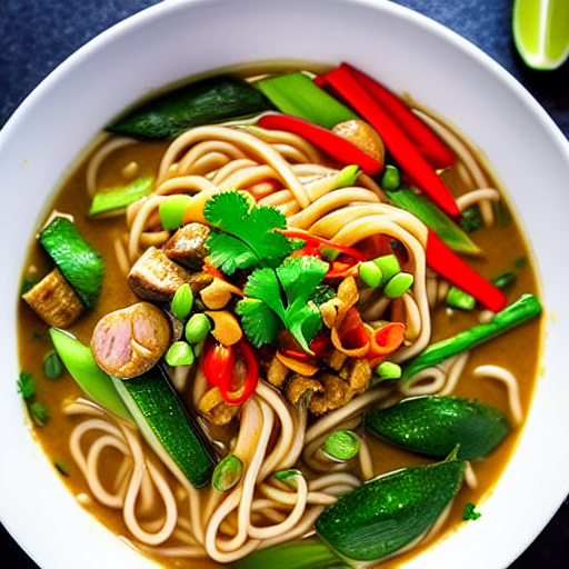 Massaman Noodle Salad