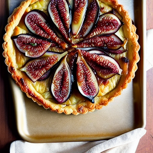 Caramelized Onion and Fig Tart