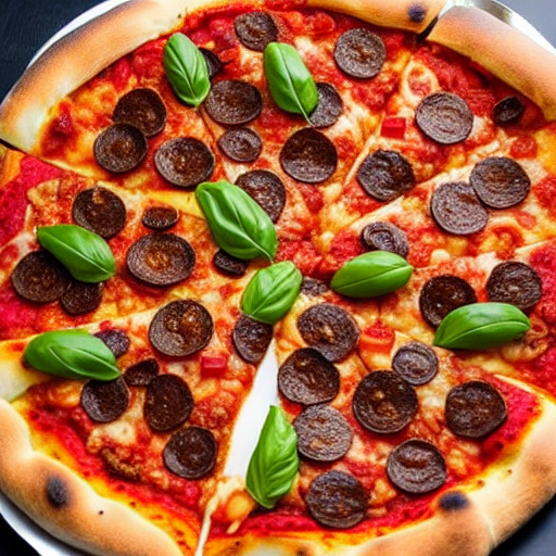 Pizza de Chorizo y Pimientos