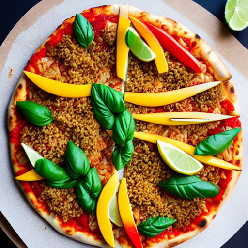 Khao Niew Mamuang Pizza