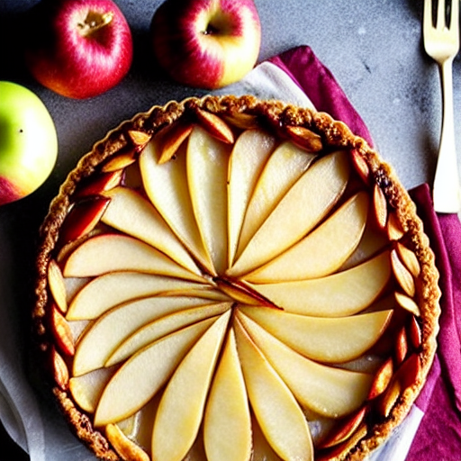 Vegan Tarte aux Pommes