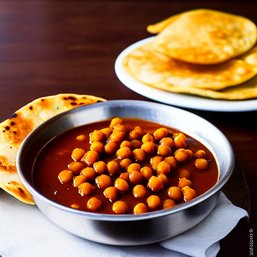 Kadai Chole Bhature