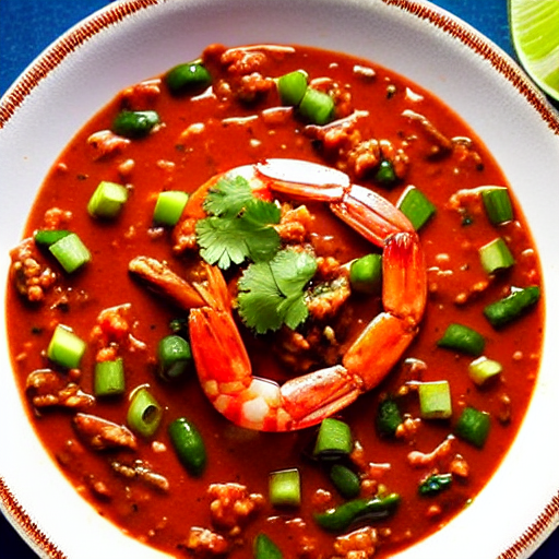Camarones en Salsa de Chipotle
