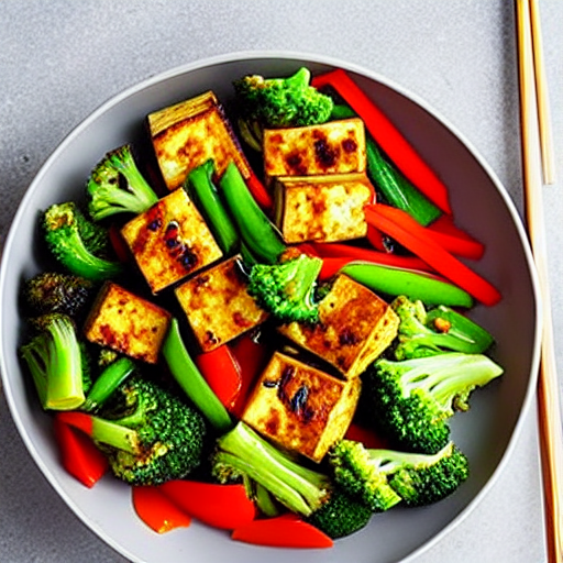 Korean Tofu Stir-fry