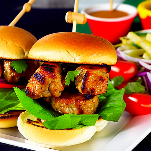 Shish Taouk Burger