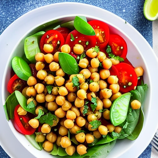 Chickpea Greek Salad