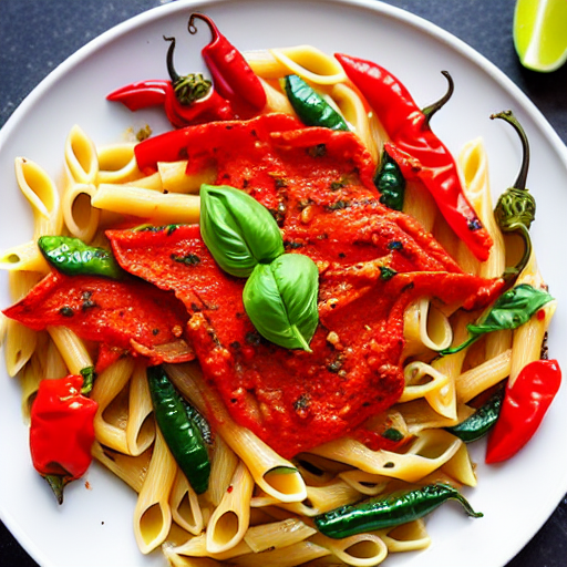 Keto Roasted Pepper Pasta