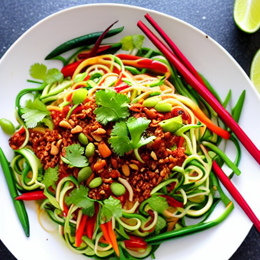 Chili Oil Noodle Salad