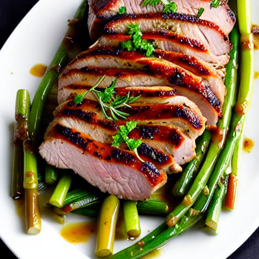 Pork Tenderloin with Garlic and Herbs