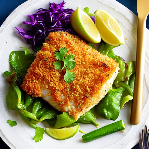 Coconut Crusted Mahi
