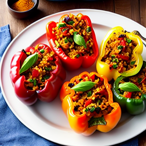 Baked Stuffed Bell Peppers