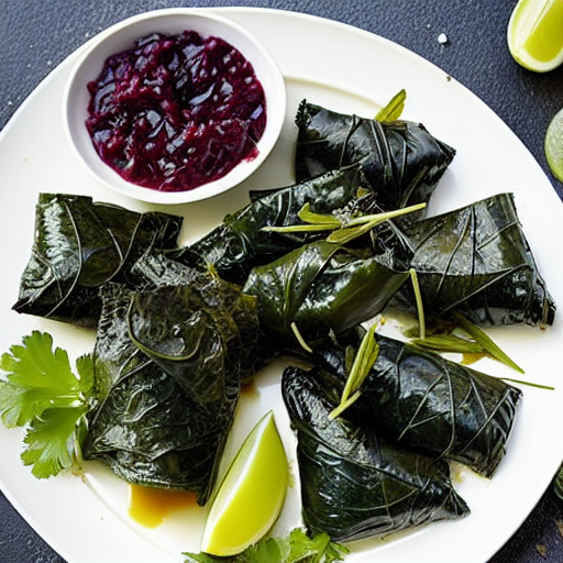 Seaweed Dolmades