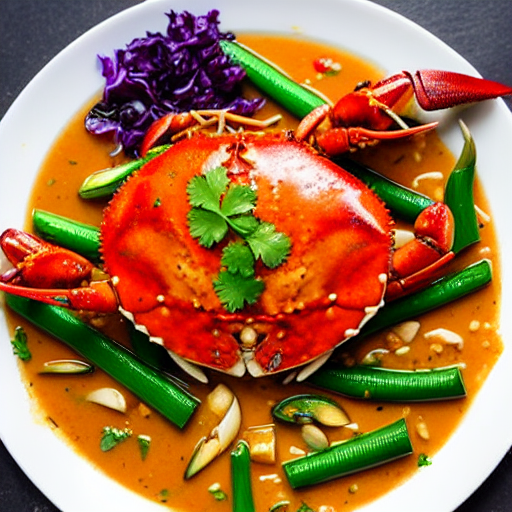 Spicy Garlic Crab
