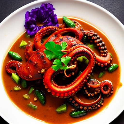 Braised Octopus with Spices