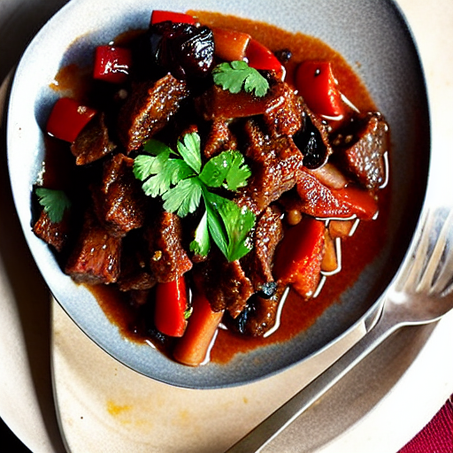 Beef and Prune Tagine