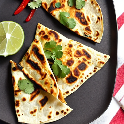 Mushroom Quesadillas