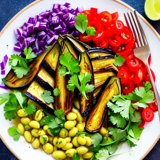 Salade d'Aubergines