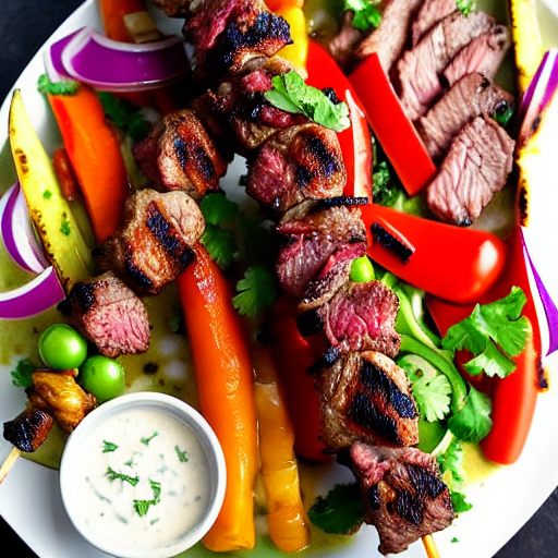 Beef Kebab Platter