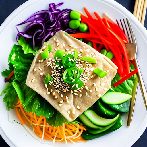 Keto Yuba Salad