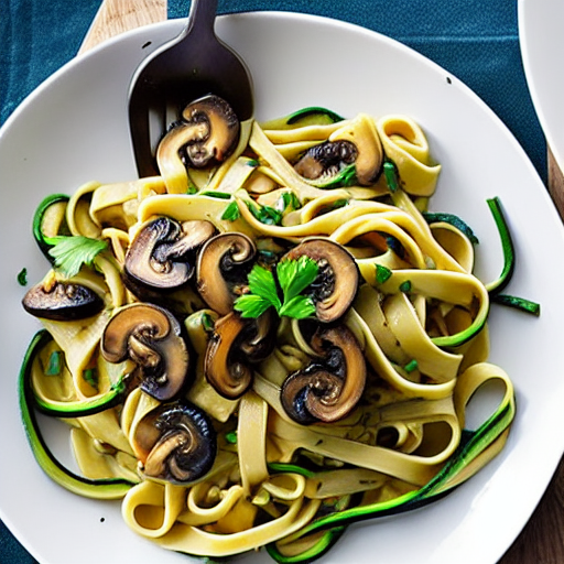 Mushroom Fettuccine
