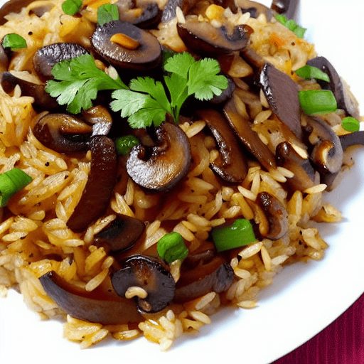Rice with Mushrooms