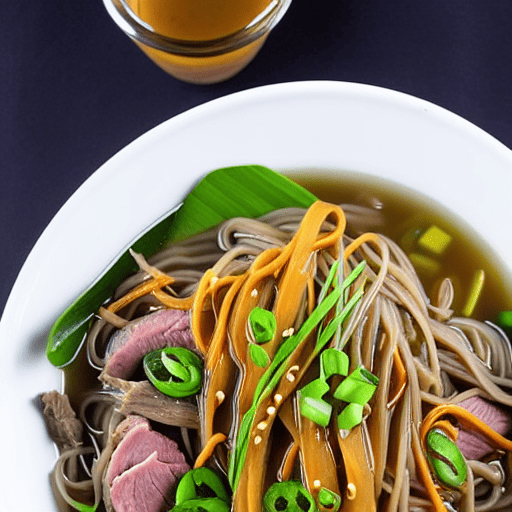 Kamo Soba Duck Noodles