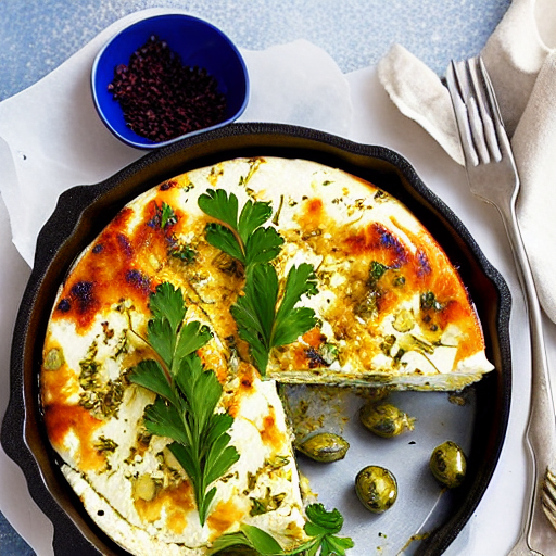 Baked Feta with Herbs