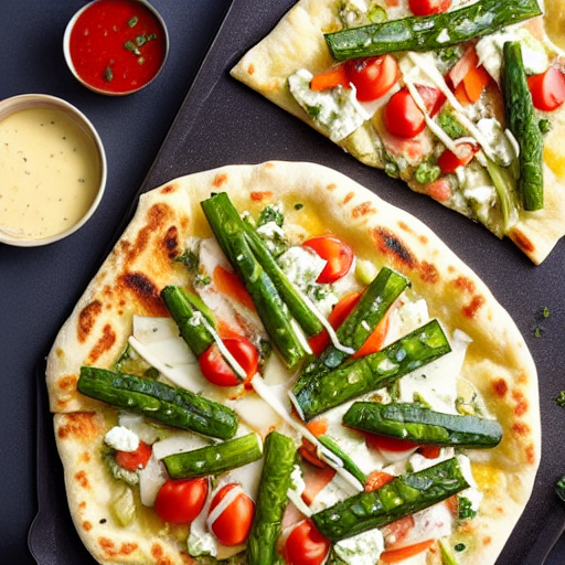 Tarte Flambée Végétarienne