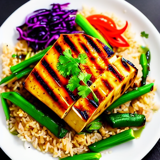Yaki Tofu with Fish