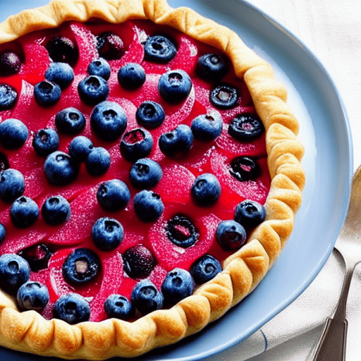 Tarte aux Myrtilles
