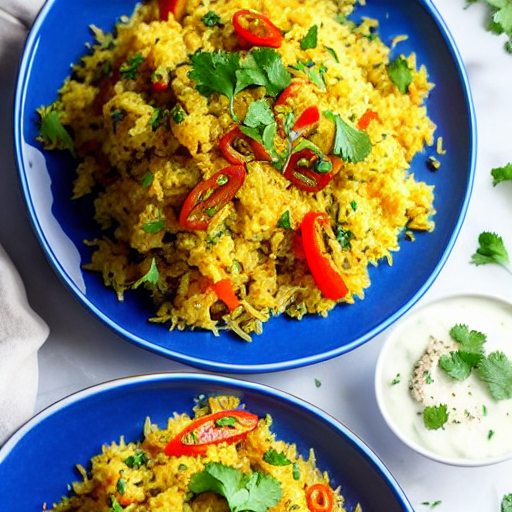 Keto Cauliflower Rice Biryani
