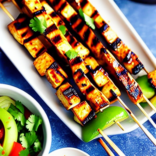 Grilled Tofu Skewers