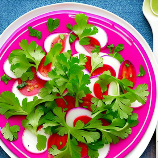 Radish and Parsley Salad