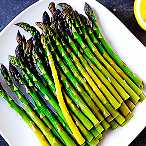 Lemongrass Grilled Asparagus