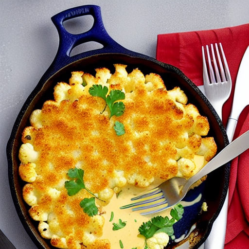 Couve-flor Gratinada