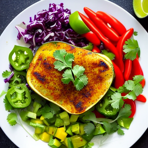 Chiles Rellenos Salad
