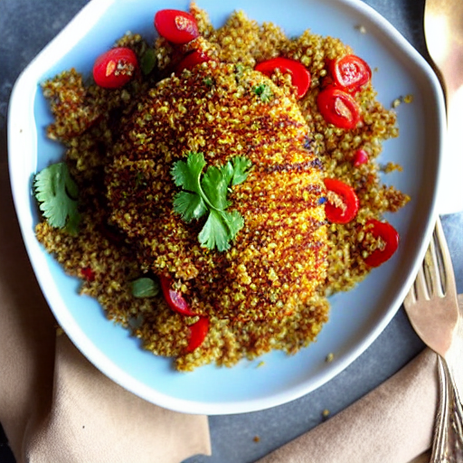 Baked Moroccan Quinoa