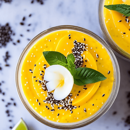 Coconut Mango Chia Pudding