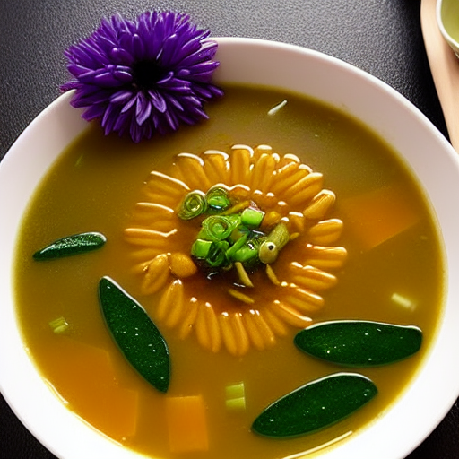 Chrysanthemum Leaf Soup