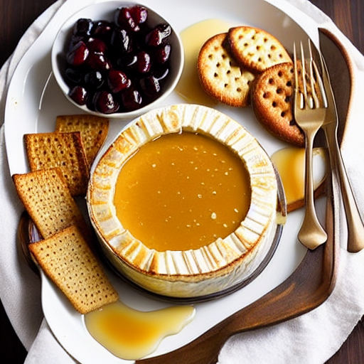 Baked Brie with Honey