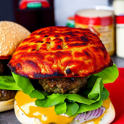 Harissa Spiced Burger