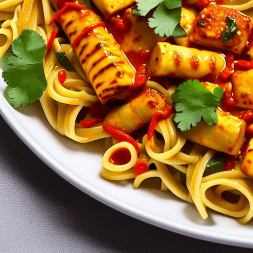 Paneer Tikka Pasta
