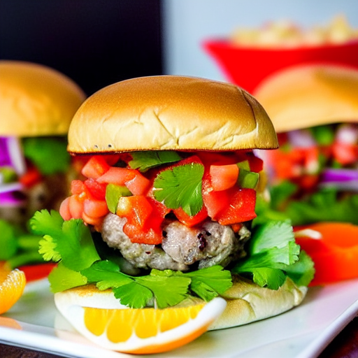 Ceviche Burger