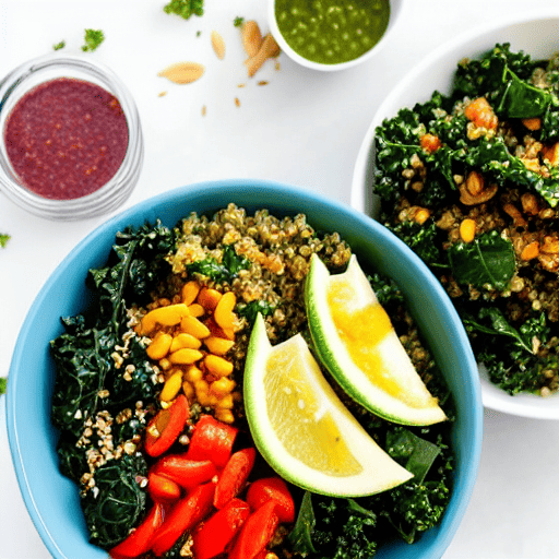 Savory Quinoa and Kale Bowl