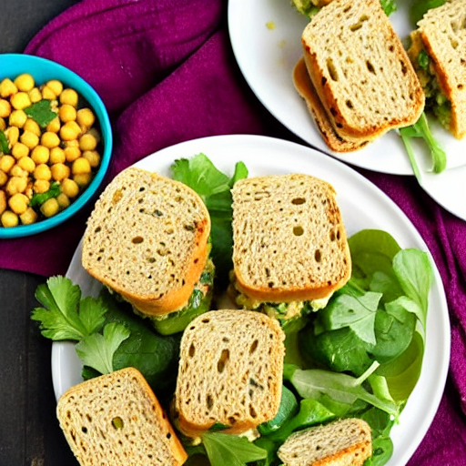 Chickpea Salad Sandwiches