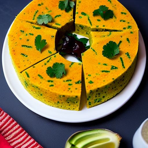 Vegan Vegetable Dhokla