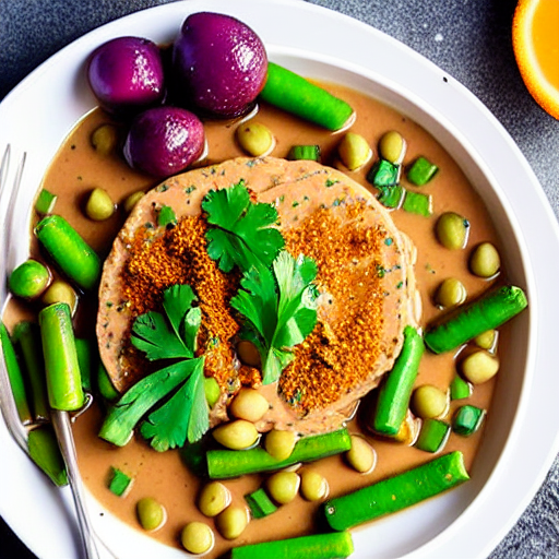 Foul with Tahini